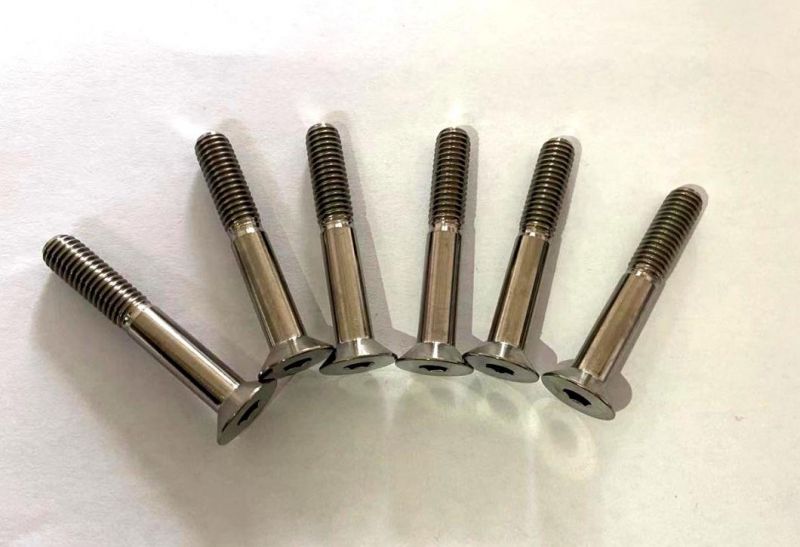 CNC Ti Screw M3 M4 M8 M6 M10 Bolt Button Head Gr2 Gr5 Torx Titanium Screw
