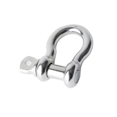 Hot Sale Stainless Steel Plate Wide Bow Shackles for Riggings