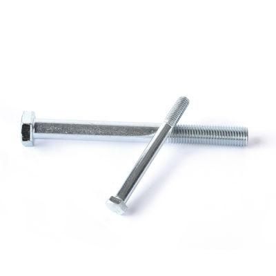 Carbon Steel Grade 8.8 10.9 DIN931 Hexagon Hex Head Bolt