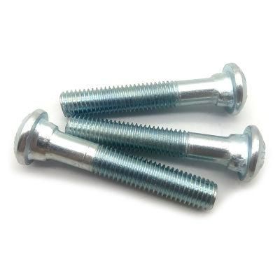 Galvanized Railway Fastener Elliptic Neck Track Bolts Hot Forging Bolt Carbon Steel Railway Rail Fish Plate Bolt