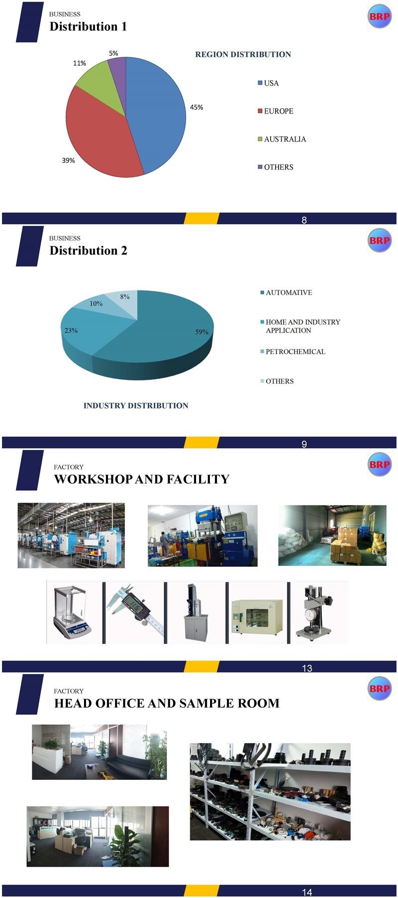 Rubber Auto Bushing at Large Size Customized in High Quality