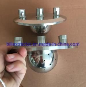 DIY Stainless Steel 6inch Shower Head Cap Lid Use for Bho Closed Loop Extractor