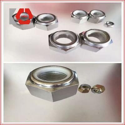 DIN985 Nylon Self Locking Nuts Zinc