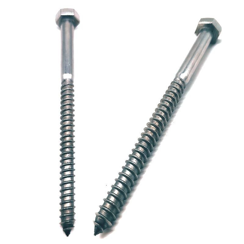 DIN571 Hex Head Self Tapping Drywall Screw in Zinc Plated