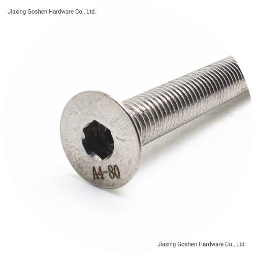 A4-80 Countersunk Head Bolts Machine Screw