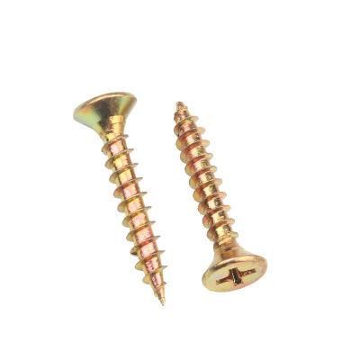 High Strength Color-Zinc Plated Countersunk Head Self-Tapping Drywall Screw GB