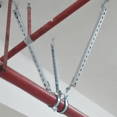 Water Pipe Seismic Galvanized Anti-Earthquake Support System