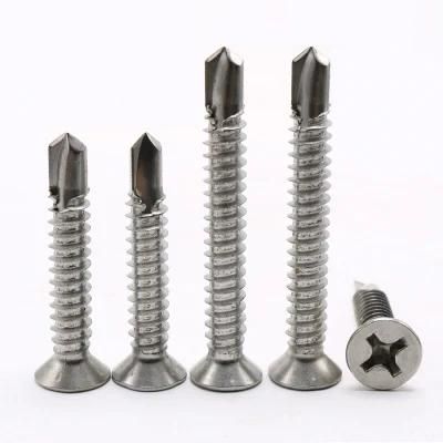 SS304 Phillips Flat Countersunk Head Self Drilling Screw