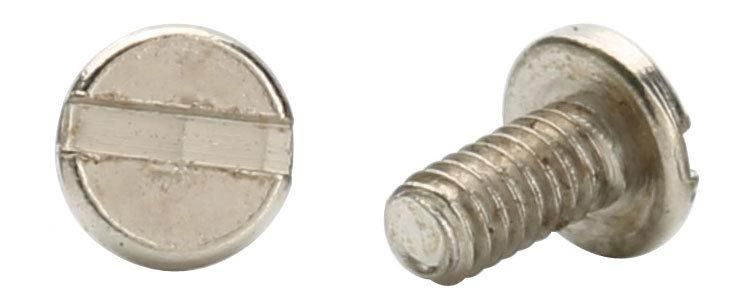 Mini Stainless Steel Ultra Low Head Lotted Cold Forming Screw