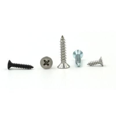Factory High Performance Stainless Steel Flat Head/Pan Head Wood Screw Self Tapping Screw