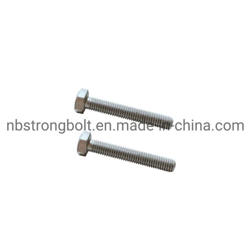 DIN933 Hex Bolt Cl. 8.8 with HDG ISO Fitting