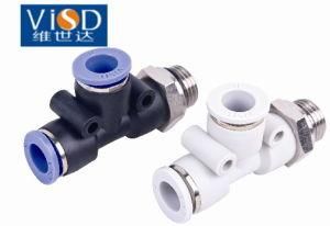 Brass Pneumatic One-Touch Tube Fittings (PC)