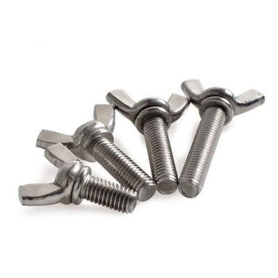 Stainless Steel 304 Wing Screw DIN316 Wing Head Bolt M3 M4 M5 M6 Wing Bolt Butterfly Bolt