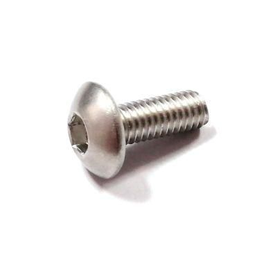 Button Head Hex Socket A2 A4 Stainless Steel Allen Screw