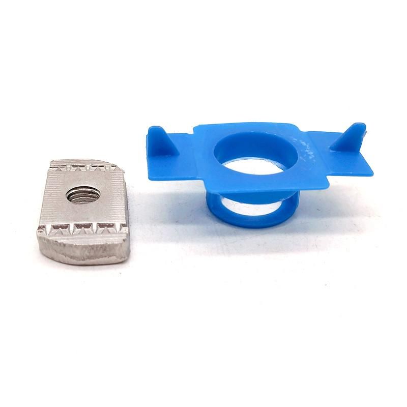 Stainless Steel 304 316 Strut Channel Spring Nut with Plastic Wing