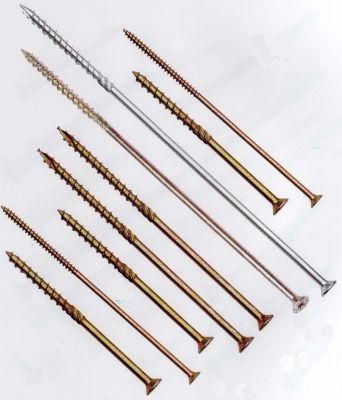 Countersunk Head Heavy Duty Chipboard Screw with Serration Middle