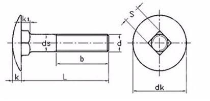Stainless Steel Round Head Screw
