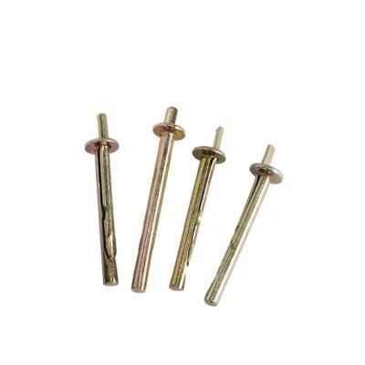 High Quality Carbon Steel Expansion Screw Ceiling Anchor Bolt Yellow Zinc Plated Ceiling Anchor