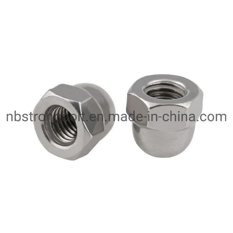 Hex Domed Cap Nut with Zinc