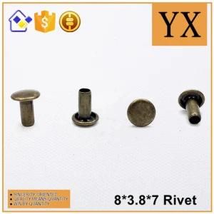 Environmental Plating 8mm Antique Copper Cap Rivet for Bag