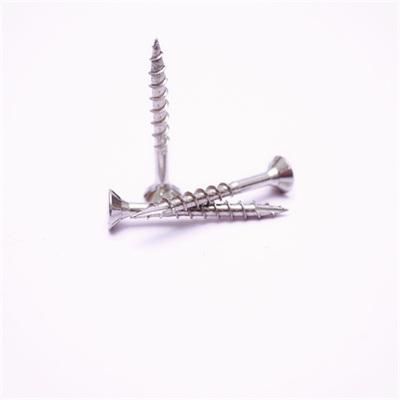 Flat Head Square Drive Wood Screw Type 17 Ss 304