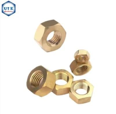 New Premium Bolts Nuts Hardware Products Brass Hex Nut DIN934