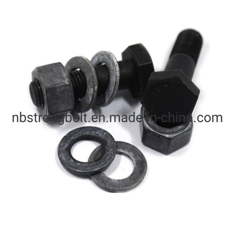 DIN6914 Large Hexagon Bolt Connection Bolts for Steel Construction High Strength Bolts Class 10.9