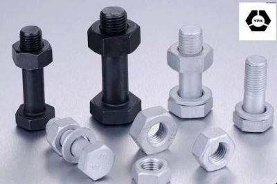 DIN 6914 High-Strength Hex Head Bolts with Black
