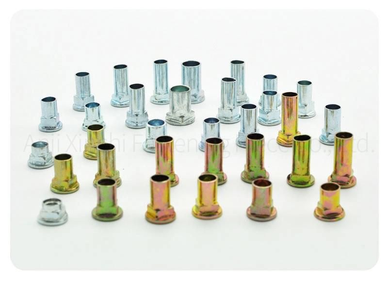 Round Head Rivet Nut Carbon Steel Galvanized Fastener Furniture Accessories