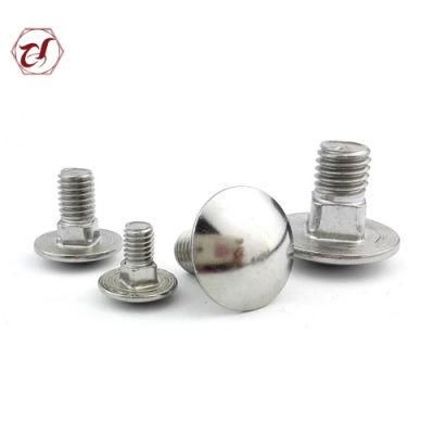 Stainless Steel 304 Carrage DIN603 Excellent Anti-Rust Performance A4 Carriage Bolt
