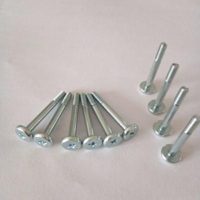 Carbon Steel M3 Galvanized Half Thread Philliips Screws