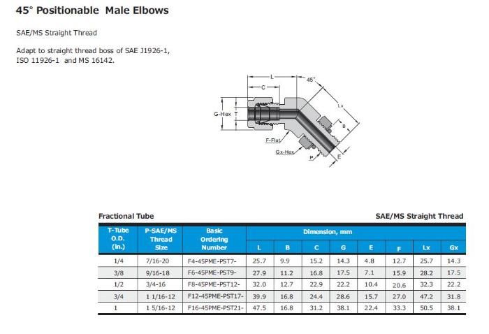 Hikelok Stainless Steel 316 304 Twin Ferrule Tube Fitting Od Fitting Compression Fitting Elbow