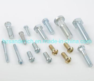 Automobile Parts High Precision Hex Flange Head Ball Head Round Head Machine Bolt Carriage Bolt