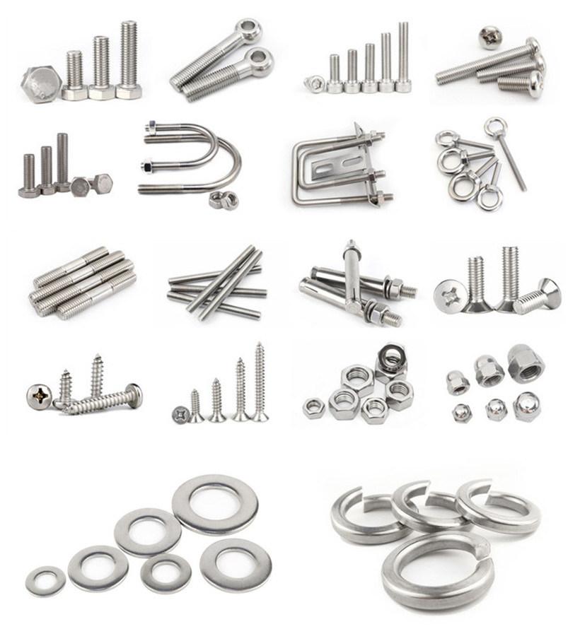 Cheap Price Plain M8*25 Stainless Steel Hex Head Bolts