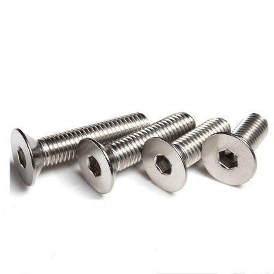in Stock Coutersunk Screw DIN7991 A2 A4 Stainless Steel Csk Head Recessed Machine Screws