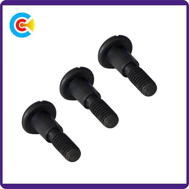 DIN/ANSI/BS/JIS Carbon-Steel/Stainless-Steel M5 Round Flat Non-Standard Head Screws for Building