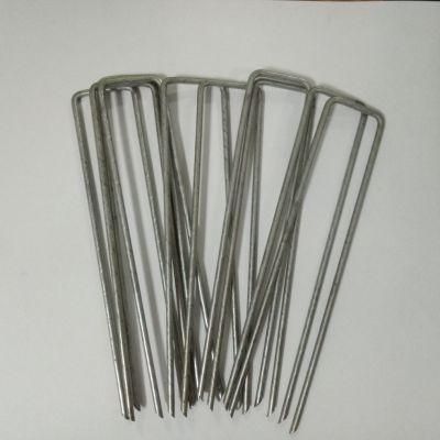 Galvanized Steel U Type SOD Staples Ground Cloth Pins Stakes with Cheap Price