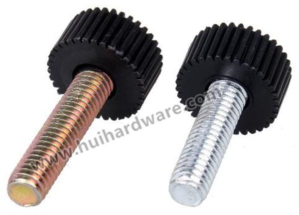 Plastic Knurled Thumb Screw for Computer Case