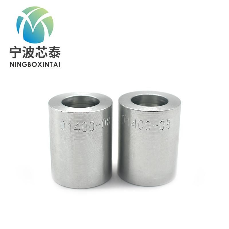 01400 Hydraulic Hose Fitting Crimped Ferrule Ferrule for SAE 100r2at/En 853 2sn Hose