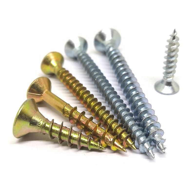 Congo Angola Zambia Market/High Hardness Stainless Steel DIN7505 Chipboard Screw