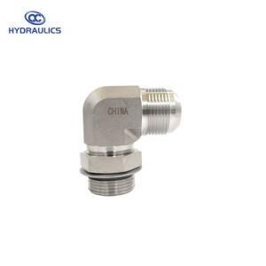 6801 90 Degree Elbow Adapter Fitting Jic Male to SAE/Orb Male