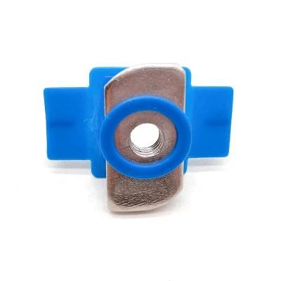 Stainless Steel 304 316 Channel Spring Nut with Plastic Wing for Solar Energy Mount System