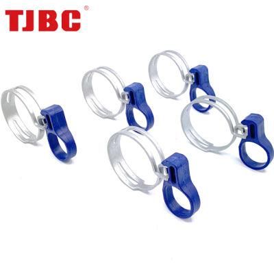 Metal Shelf Clips Spring Two Band Hydraulic Hose Clamp