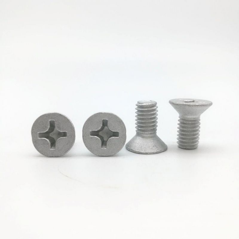 DIN 965 Flat Head Machine Screw Geomet Delta Tone