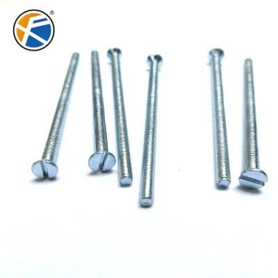 Zinc Plated Stainless Steel 304 316 Hex/Pan/Csk/Truss/Customized/Round/Socket Cap/Countersunk/Hex Socket/Flat Head Machine Screw