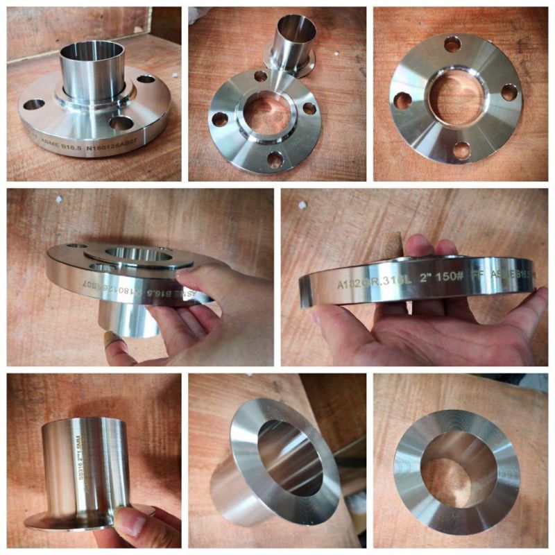 AISI304 Sanitary Stainless Steel Bolt Flange with Ferrule