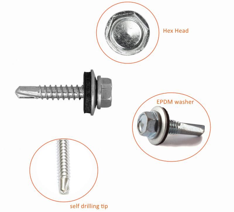 Hex Washer Head Self Drilling Screw