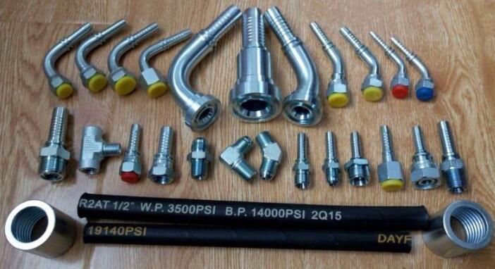 High Quality Hydraulic Hose Fitting for Wire Braided Hose