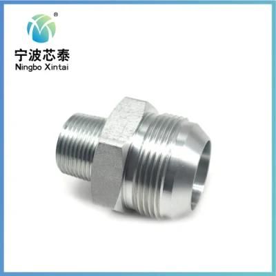 Hose Assembly Metal Pipe Equipment Brass Connector Male Nipple 2022 Hose Fitting Hydraulic Fitting (Jic, Bsp, NPT, Orfs)