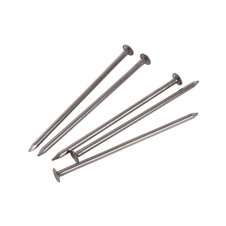 Q195 3/4" to 6" Harden Good Quanlity Polished Nail/Galvanized Iron Nail/ Wire Nail/Wooden Nail/Roofing Nail/Concrete Nail for Construction